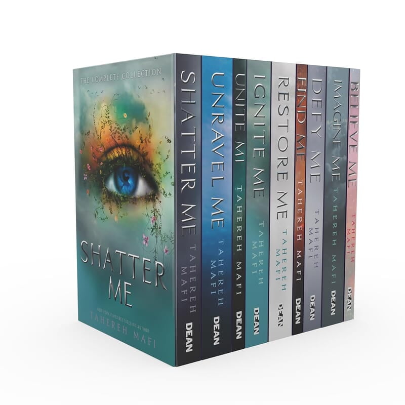 SHATTER ME THE COMPLETE COLLECTION 9 VOLUMES .